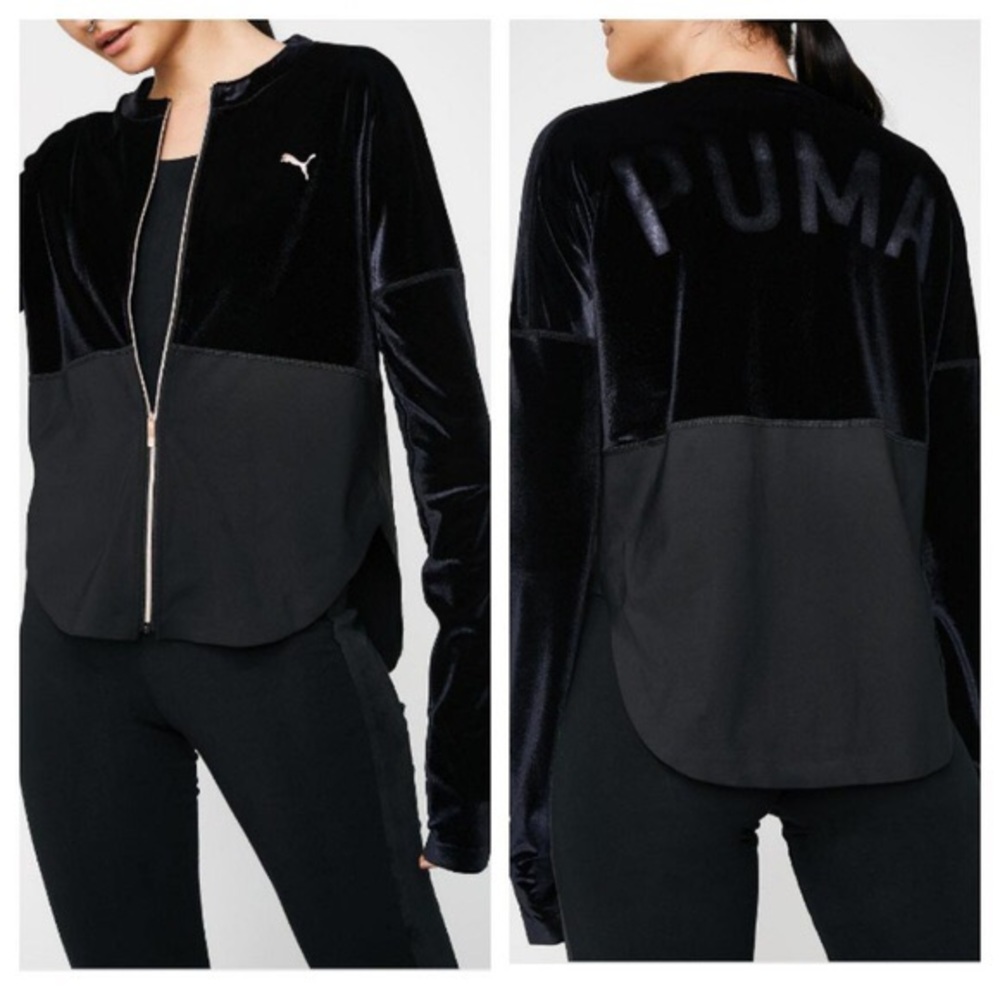 Light Puma velvet Jacket